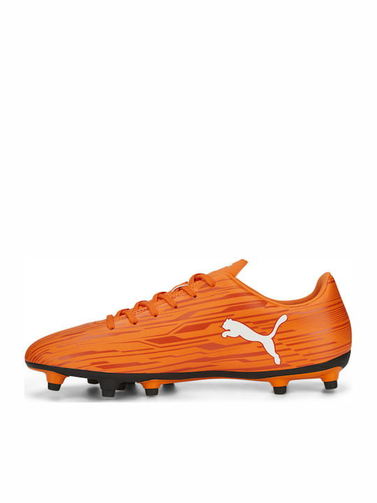 PUMA Rapido III Fußballschuhe mit Stollen Orange