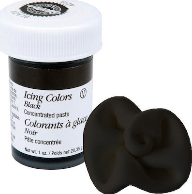 Wilton Food Colouring Paste Icing Colors Black Jar 28gr