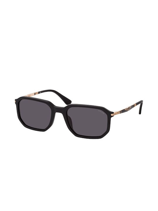 Police Men's Sunglasses with Black Frame and Black Lens SPLF67 703P