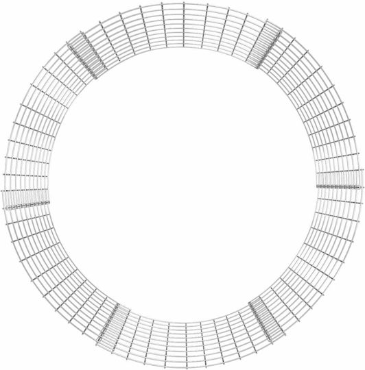 3115944 Metallic Open Type Composter Ø100x100