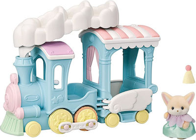 Epoch Toys Miniature Toy Floating Cloud Rainbow Train Sylvanian Families for 3+ Years (Various Designs/Assortments of Designs) 1pc