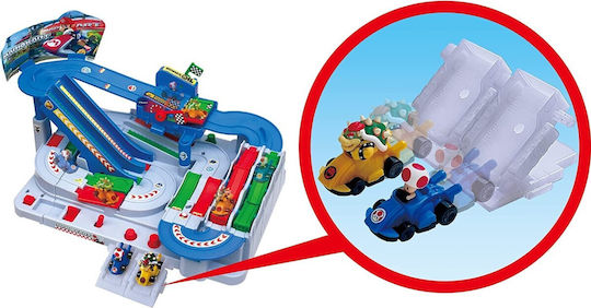Epoch Toys Super Mario Mario Kart Rennstrecke Deluxe Erweiterungspack Bowser & Toad Pkw-Set Für 5+ Jahre
