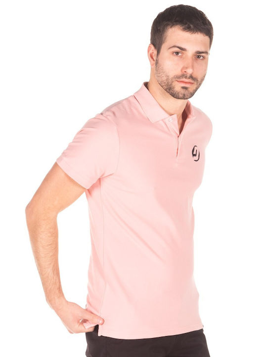 Polo Kurzarmbluse Rosa