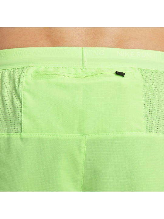 STRIDE 2 in 1 Αθλητική Ανδρική Βερμούδα Dri-Fit Πράσινη