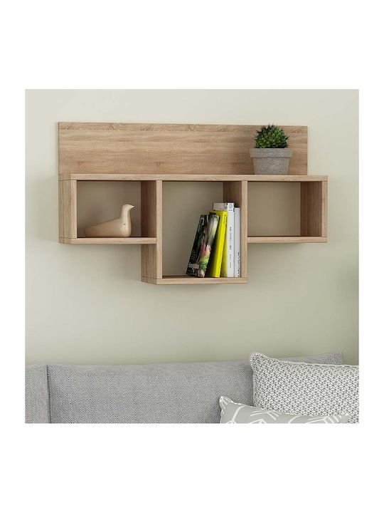 Shelf Wall Tran Beige 80x20x49cm