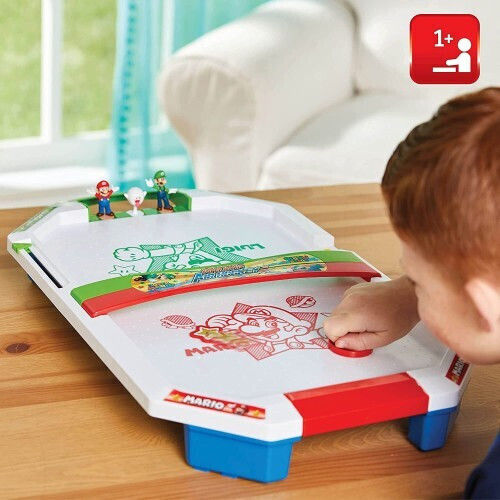 Epoch Toys Super Mario Plastic Air Hockey Tabletop L33.2xW53.3xH6cm