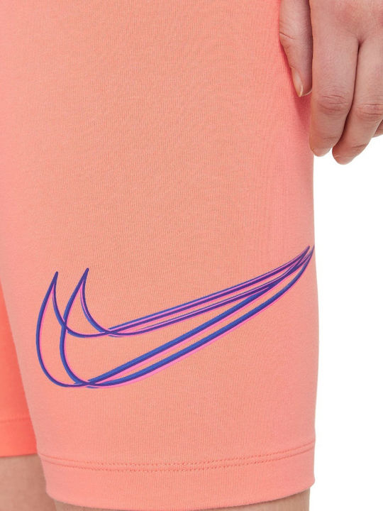 Sportswear Essential Women's Bike Training Legging High Waisted Orange