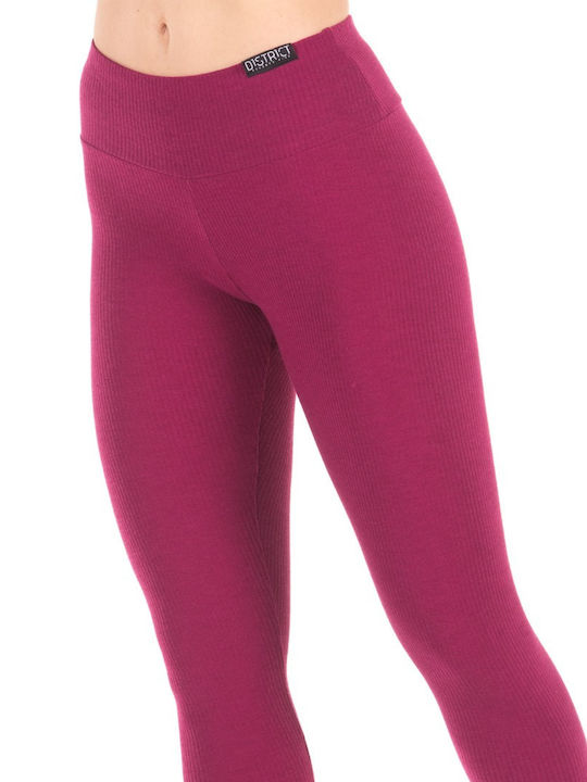221WTH-186 Women's Cropped Training Legging Fuchsia