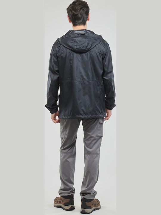Trail Traveler Athletic Jacket Windproof Black