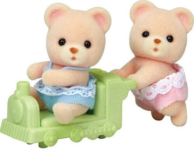 Epoch Toys Jucărie Miniatură Bear Twins Familii Sylvanian pentru 3+ Ani