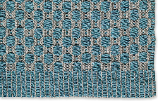 Tapicap Box Χαλί Εξωτερικού Χώρου Ορθογώνιο Grey - Aqua 70x140cm