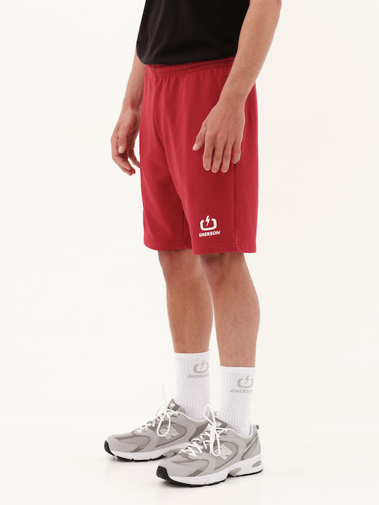 231.EM26.33 Men's Athletic Shorts Red