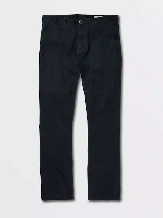 Frickin Modern Παντελόνι Chino Ελαστικό σε Κανονική Εφαρμογή Navy Μπλε