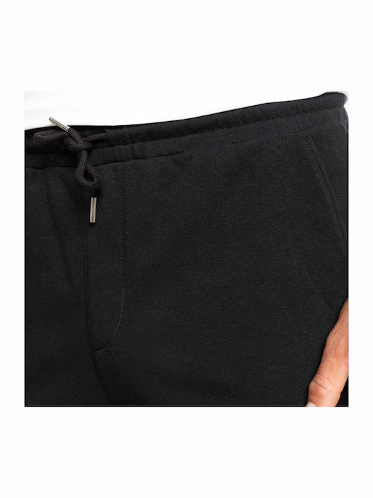 Essentials Αθλητική Ανδρική Βερμούδα Μαύρη