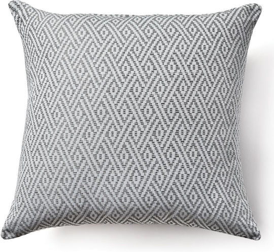 Kentia Μαξιλαροθήκη Attica Γκρι 45x45εκ. Kentia Μαξιλαροθήκη Attica Γκρι 45x45εκ.
