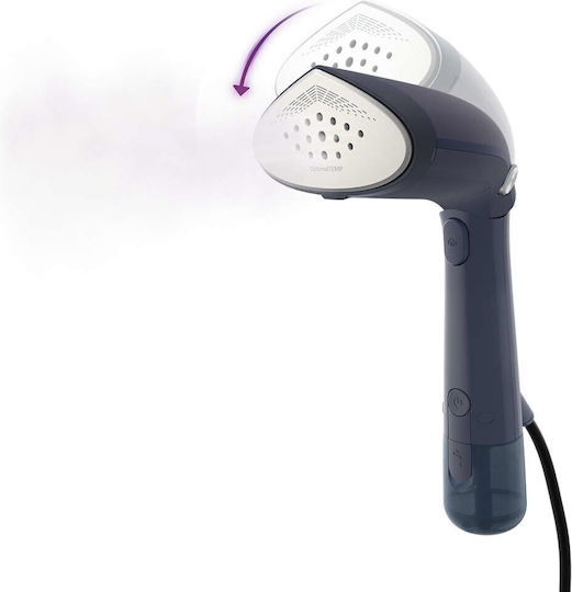 Philips Hand Garment Steamer 1500W with Container 100ml Blue