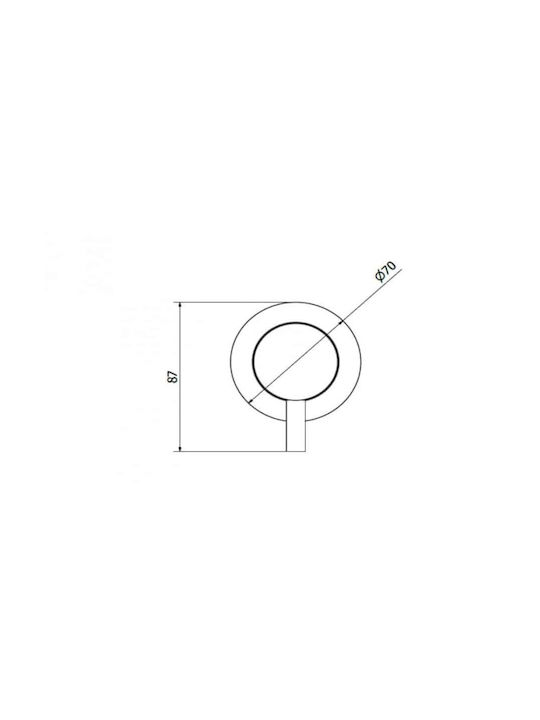 Teorema New Jabil für für Waschbecken 1 Ausfahrt Silber