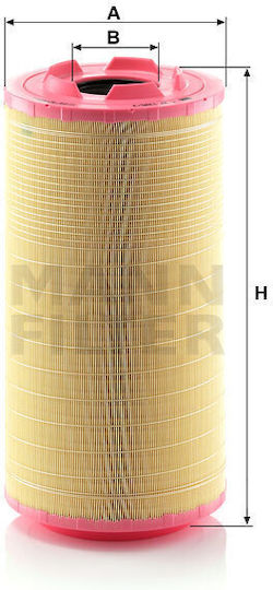 Mann Filter Car Air Filter for Mercedes-Benz Actros I MP2-MP3 (930, 932, 933, 934) 03