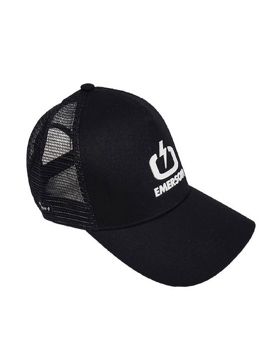 Emerson Trucker Cap Black/Black