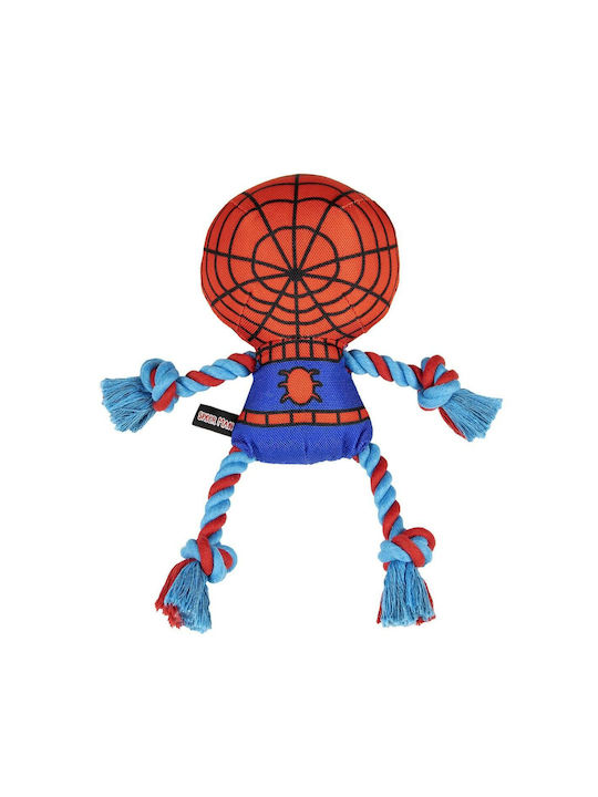 Spiderman Spiderman Въже Игра Куче Medium 26εκ. Червен 4бр