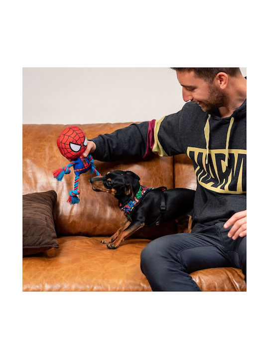 Spiderman Spiderman Въже Игра Куче Medium 26εκ. Червен 4бр