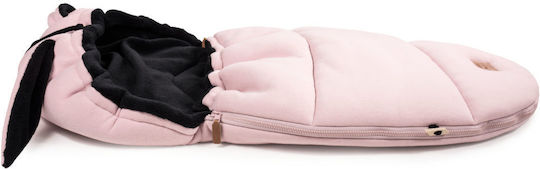 Beboulino Bunny Ποδόσακος Καροτσιού Pink 95x50εκ.
