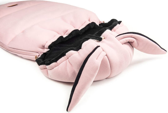 Beboulino Bunny Ποδόσακος Καροτσιού Pink 95x50εκ.