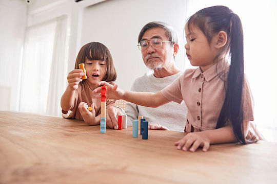 Ξύλινο Παιδικό Puzzle για 4+ Ετών 6pcs Plan Toys