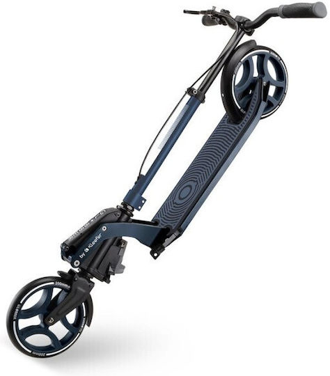 Globber Kids Scooter Foldable Globber One K 200 Piston 2-Wheel for 14+ Years Blue