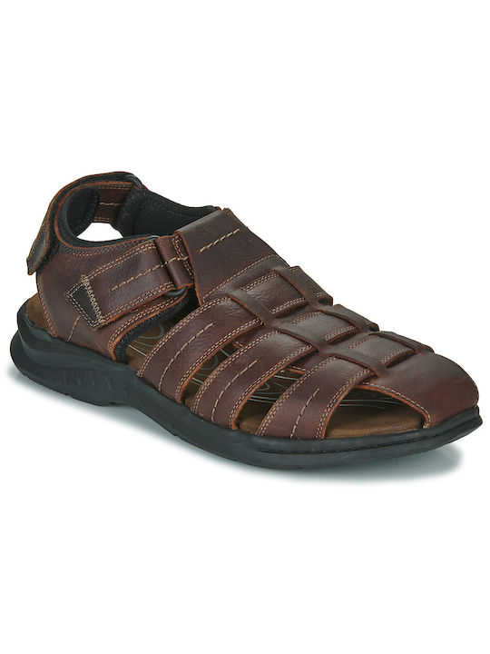 Clarks Walkford Fish Men's Sandals Brown 26171794