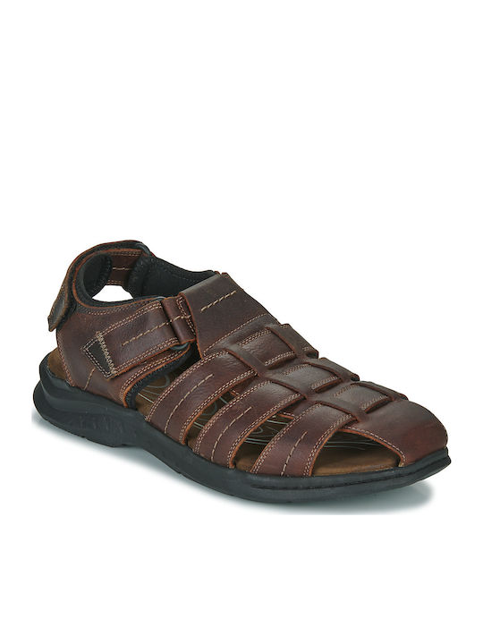 Walkford Fish Men's Sandals Brown