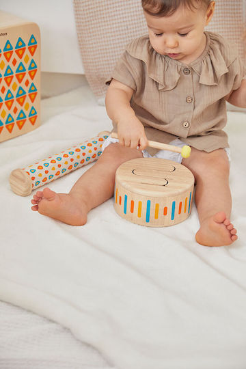 Plan Toys Μουσικό Παιχνίδι Ταμπούρλο για 1.5+ Ετών