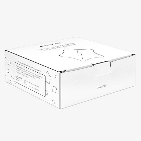 Dekorativer Aufkleber Wand Stern 5Stück 15x15cm Navaris