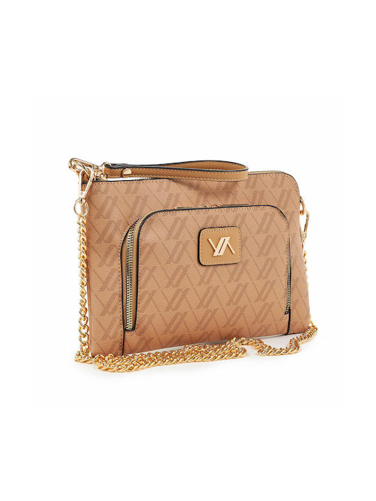 Verde Damen Tasche Hand Beige