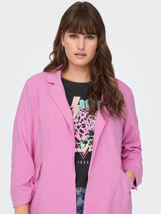 Only Women's Blazer Blazer Purple / Cyclamen