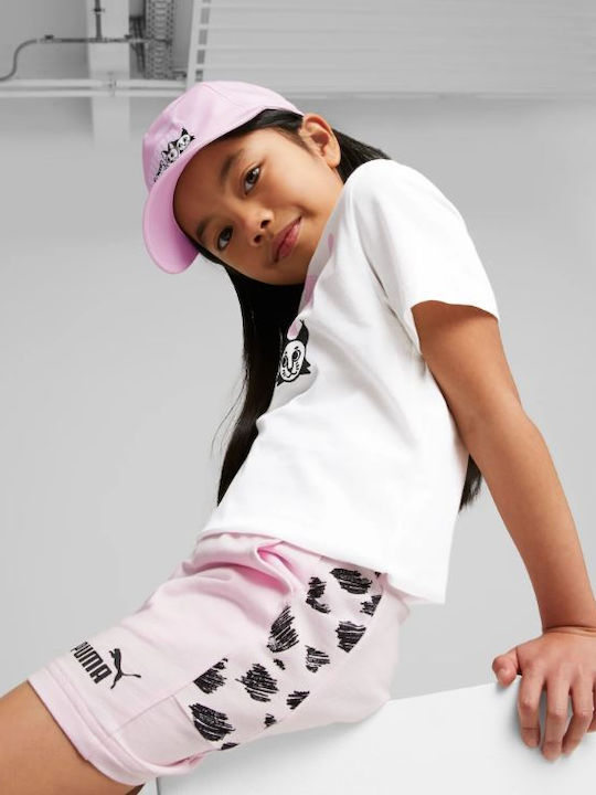 PUMA Kinderhut Jockey Stoff Rosa