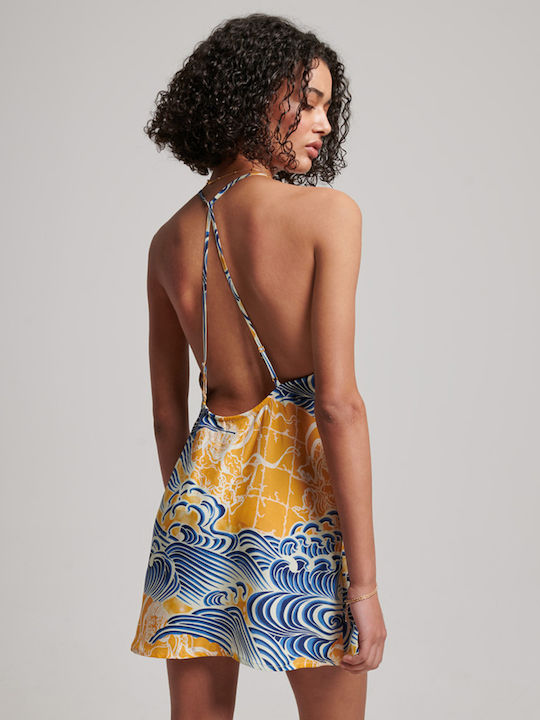 Summer Mini Dress with Tearing