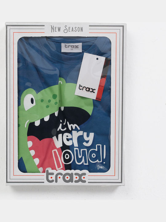 Trax Kids' Pajamas Summer Blue