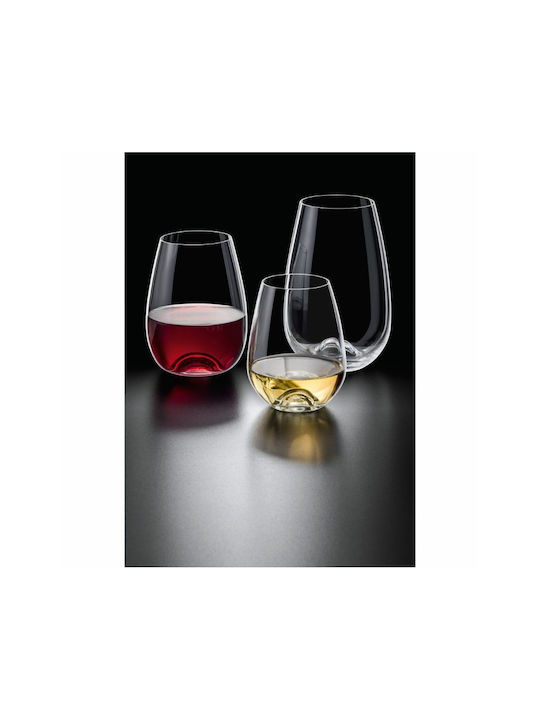 Rona Set of Glasses for White and Red Wine made of Crystal Stemmed 660ml 6pcs