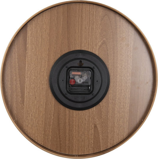 Karlsson Pure Wood Grain Antique Wall Clock Wooden Beige Ø40cm