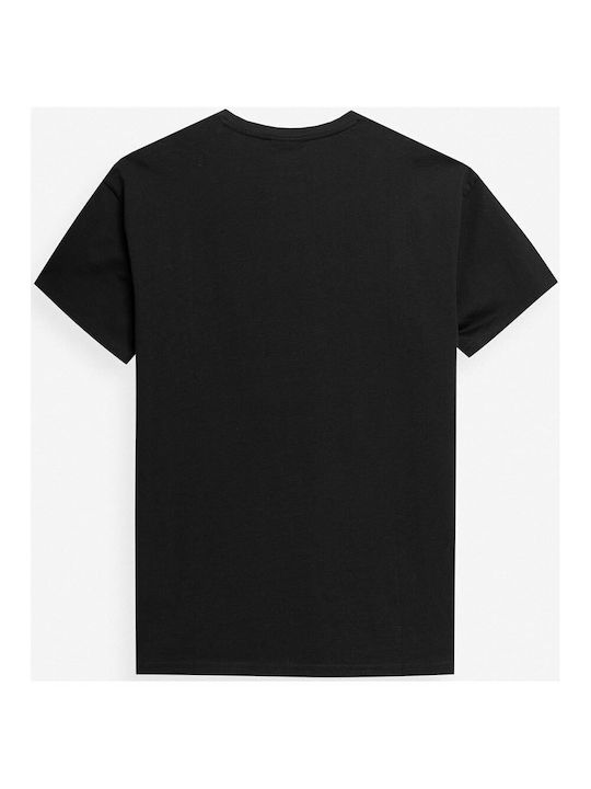 Outhorn T-shirt Bărbătesc cu Mânecă Scurtă Negru