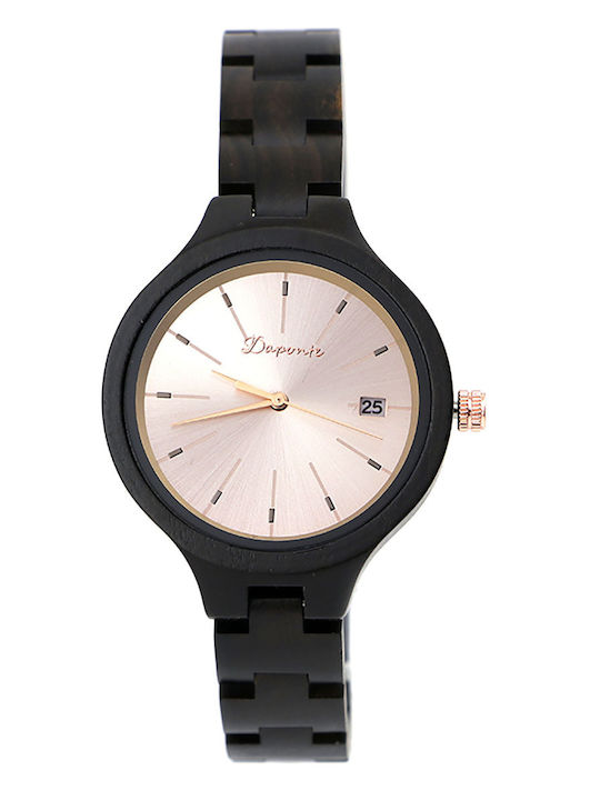 Daponte Uhr mit Batteriewerk
