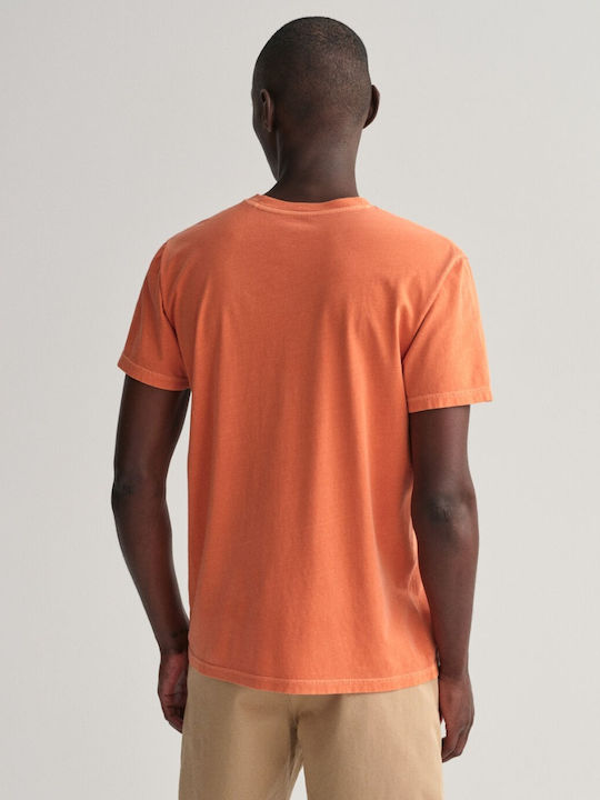 Gant Herren T-Shirt Kurzarm Apricot Orange
