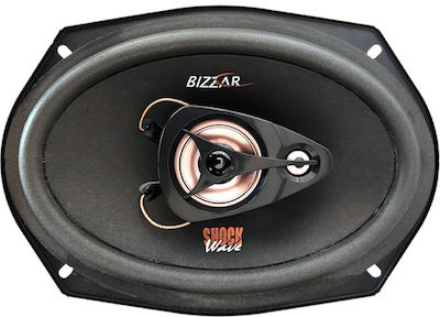 Bizzar Car Speaker Set Shockwave Series 6x9" with 60W RMS (3 Way)