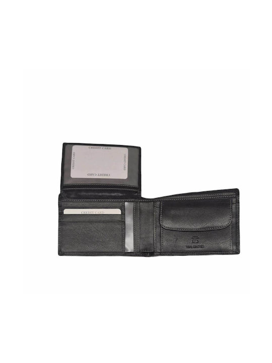 Armonto Men's Leather Wallet Black