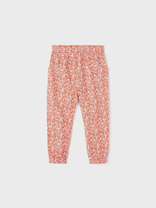 Mayoral Girls Fabric Trouser Orange