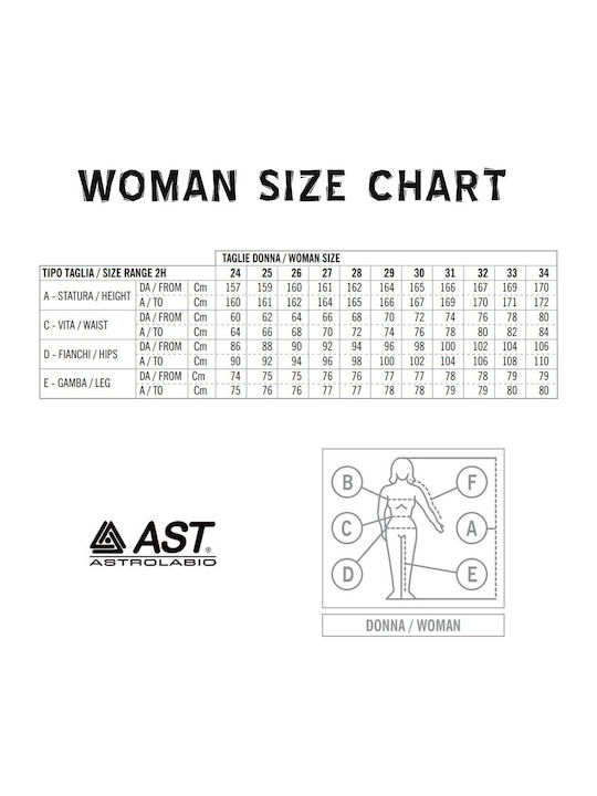 Astrolabio D19N-271 Γυναικείο Παντελόνι Σκι & Snowboard Soft Shell Μωβ