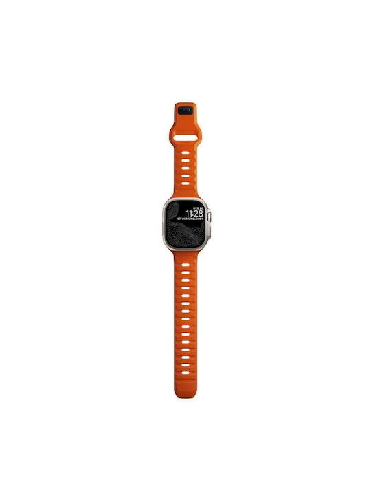 Nomad Sport Λουράκι Σιλικόνης Πορτοκαλί (Apple Watch 42/44/45mm)