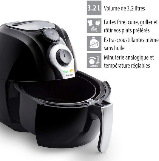 Tristar Heißluftfritteuse 3.2Es Schwarz FR-6990