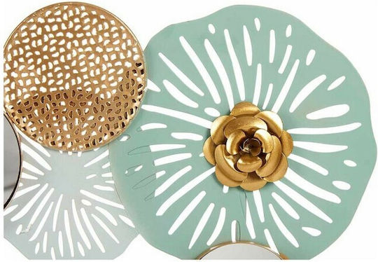Gift Decor Decorativ de Spațiu Blomster din Metal 36x8.4x25.5cm 1buc